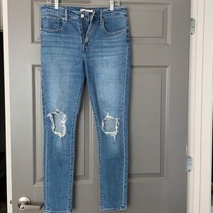 Levi’s 721 high rise skinny jeans